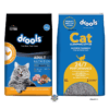 (1pc)3Kg,Drools Adult Dry Cat Food, Chicken Flavour + (1Pc)5kg,Drools Bentonite Clumping Cat Litter , Lavender 2 1 13