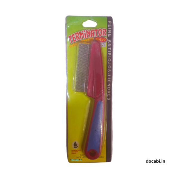 Flea Comb Stainless Steel Fine Teeth (free delivery ) Color May Vary 1 dggdgd