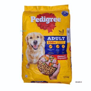 (5.5kg) Pedigree Adult Dry Dog Food, Chicken & Vegetables 5.5kg