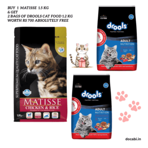 (1pc)1.5Kg, Farmina Matisse Chicken & Rice Adult Cat Dry Food (combo offer)