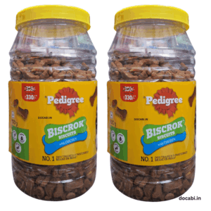(2pcs)(900gm), Pedigree Biscrok Biscuits Dog Treats ,Chicken