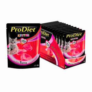 (12pcs), 85gm Prodiet Chicken & Tuna jelly (Wet food for Kittin)
