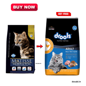 (Offer Pack),Buy(1pc)(1.5kg), Farmina Matisse Salmon & Tuna Dry Cat Food, Adult... & get 3kg drools chicken cat food absolutely free