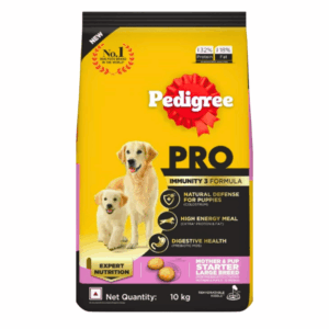 (1pc),10Kg,Pedigree PRO Mother & Pup Starter (3-12 Weeks) Large Breed Dry Dog Food