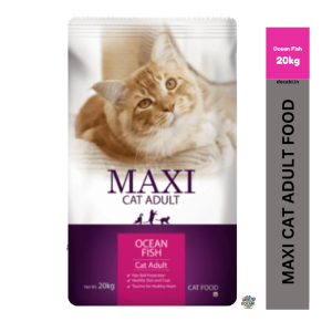 (1pc),(20Kg) Maxi Adult Dry Cat Food-Ocean Fish