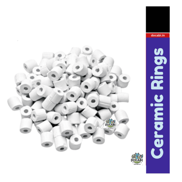 (1pc), 500gm Ceramic Rings for Aquarium Water Filter 1 11 1