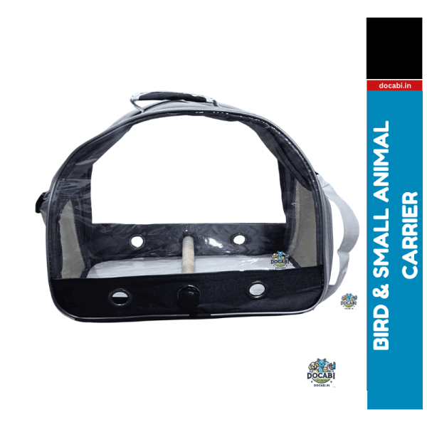 (1pc) Portable Bird Backpack Travel Carrier Bag with Perch Portable for Small PetsSize: ( L*W*H: 38*23*28cm) 1 2 6