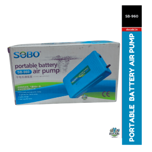 (1Pc)SB-960 Battery Operated Air Pump with Air Tube and Air Stone - Sobo (No Battery Added)