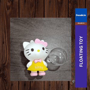 (1Pc)-Kitty Cat (4cm) -Floating Fish Tank Decoration Toys, Fish Tank Attractive Cute Miniature Decoration 24 26 1