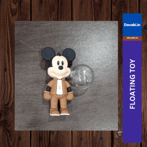 (1Pc)-Mickey Mouse (6cm) -Floating Fish Tank Decoration Toys, Fish Tank Attractive Cute Miniature Decoration