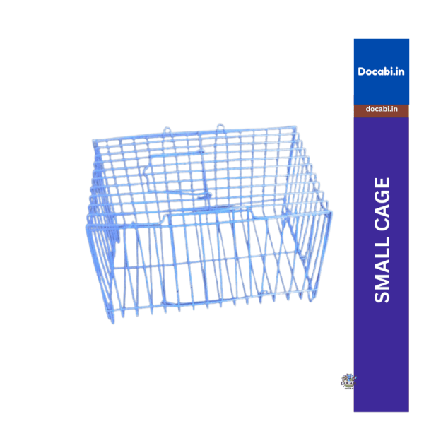 7.5"inch Small Travel Bird Cage - Metal cage -19cm X 13cm X 10cm (Color May Vary) 1 31 1