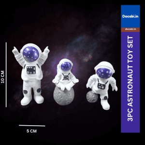 (1set),3pc Astronaut Toy Set (Plastic) for Aquarium Decor