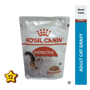 (12pcs),85gm Royal Canin Instinctive (for adult cat) Wet Gravy 16 10