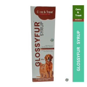 (1pc), 200ml Glossyfur Syrup - Skin Coat Tonic For Cat & Dog 40 14