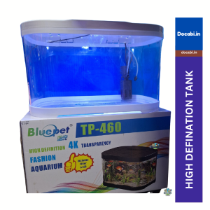 (1pc),TP-460-Mini Aquarium Fish Tank with Filter & LED Light (L 44.5cm*H 27.5cm*W 27cm) 46 55