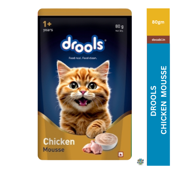 (1pc), 80gm Drools Chicken Mousse Wet Cat Food-Chicken 1 7 2